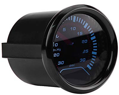 Turbo-Druckmanometer, Turbo-Manometer, Turbo-Ladedruckanzeige für 52 mm Durchmesser-Manometer, Turbo-Druckmanometer