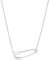 Oidims Sicherheitsnadel aus 925er-Sterlingsilber, Choker-Halskette für Damen und Mädchen, Kette mit Anhänger, 14 Karat Gold-Finish, personalisiertes Symbol für Flüchtlings-Charms, Teenager, einfacher,