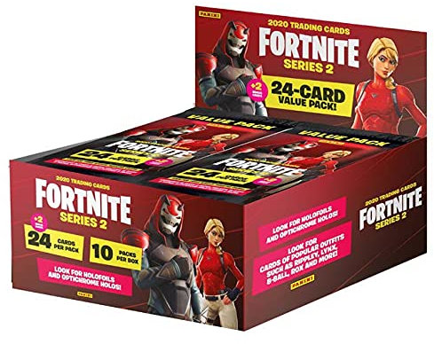 Panini Fortnite Series 2 Trading Cards - Fatpack Box