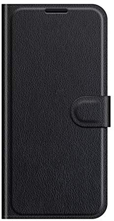 BRAND SET Case for Xiaomi Poco F3 GT/Redmi K40 Gaming PU Leather Flap wallet Case, With Card Slot and Bracket, Suitable for Xiaomi Poco F3 GT/Redmi K40 Gaming Phone Cover-Black