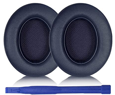 Aiivioll Replacement Earpads Ear Cushions Pads Muffs Compatible with Beats by Dr.Dre Studio 2 Studio 3 B0500 B0501 Wired Wireless Over-Ear Headphones (Dark blue)