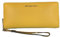 Michael Kors Damen Jet Set LG Flat MF PHN CASE, Einheitsgröße, gelb, M
