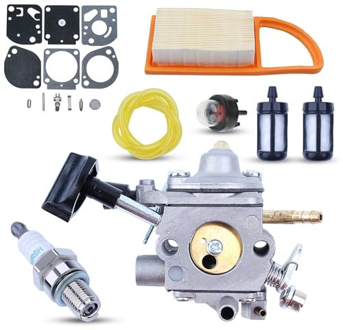 Atunee BR600 Carburatore per Stihl BR500 BR550 BR700 Soffiatore per Foglie a Zaino con Filtro Aria Carburante Sostituire per Zama C1Q-S183 42821200606 42821200608 42821200607