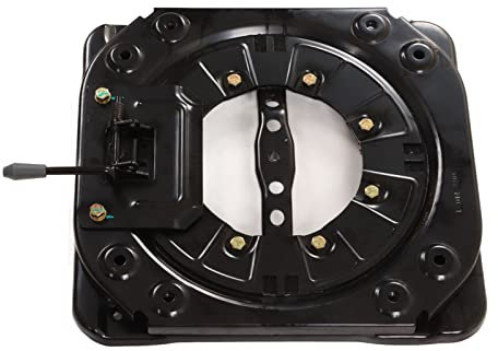 Aramox Drehbarer Bootssitz, Strapazierfähiger Sitz, Drehbare Basis, Stahlplatte, 360 Grad Drehbar, 130 Kg Belastung für Wohnmobil, Wohnmobil, Bootsbus
