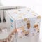 HERCHR Fridge Dust Proof Cover,51.2x21.7inch Multifunctional Refrigerator Cover with Refrigerator Storage Organizer Bags Washing Machine Top Cover Non Slip Washer and Dryer Top Covers