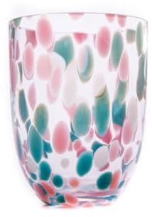 Anna von Lipa Big Confetti Tumbler Rosa+Tyrkys+Lt.Blue