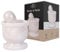 Exquisite Marble Mortar and Pestle Set - Your Ultimate Kitchen Essential for Grinding Spices, Making Guacamole, Salsa, Pesto, and Crushing Pills (Oval Shape (2.5) (White, 2.5)