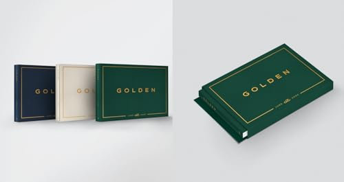 JUNGKOOK BTS - Solo Album GOLDEN [3 Ver. + Weverse Album Ver. SET]