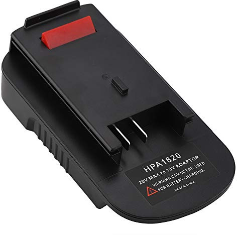 Decker 20V Lithium Battery Porter Cable, 20V Battery Adapter for Black & Decker HPA 20V Tool Convert Battery