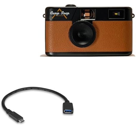 BoxWave Cable Compatible with Camp Snap Screen-Free Digital Camera - USB Expansion Adapter, Add USB Connected Hardware to Your Phone