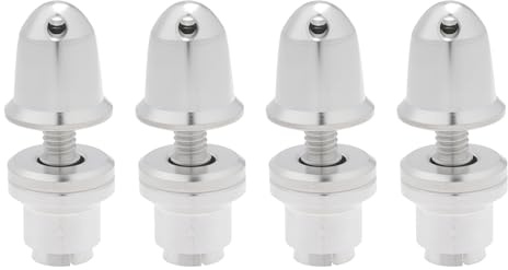 Briny River 4Pcs 2,3mm RC Flugzeug Spinner Propeller Welle Klemm Aluminium Legierung