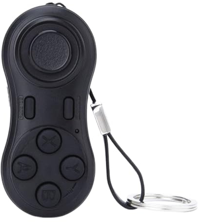 Xijobido Télécommande Selfie pour Smartphone | Mini Manette De Jeu sans Fil - Déclencheur à Distance pour Smartphone,pour Vlogueurs Voyageurs Créateurs De Contenu Débutants Autoportraits