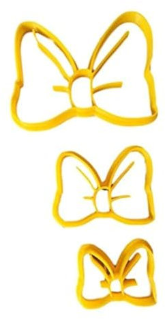 Ausstechform Niedliche Schleife, plastik, Alle Größen