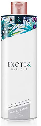 Exotiq Neutrales Massageöl - Sanfte & zarte Milch - Hydratisierendes Massageöl - 500ml