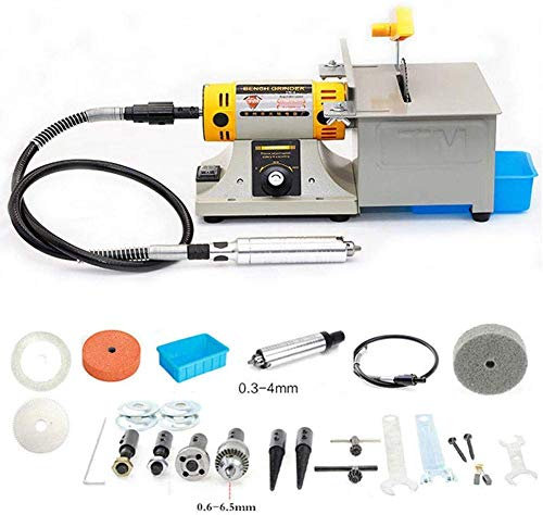 350W Elektrisch Drehmaschine Schleifer Polierer Schleifmaschinen für Schmuck Stein Jade Cutter Schneidemaschine