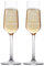 CADEAUX.COM - Verre Lot de 2 Flûtes à Champagne Personnalisables - Jour de rencontre - Idée Cadeau Couple - Cadeau de Mariage - Cadeau Saint-Valentin - Cadeau Noel - Cadeau Saint-Valentin