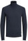 JACK & JONES Herren Dünner Rollkragen Strickpullover | Klassischer Rundhals Sweater | Langarm Basic JJEEMIL, Farben:Dunkelblau, Größe Pullover:XS