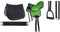 HKM 9346 Shettysattel-Set Beginner, Shetty Sattel inkl Schabracke Steigbügel Grün