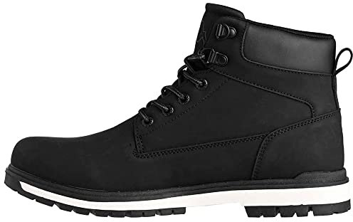 Kappa Gunter, Scarpe Chukka Uomo, Nero/Grigio, 43 EU