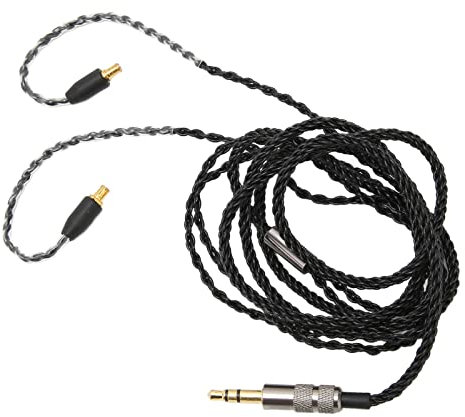 Cable de Auriculares A2DC Jack, Cable de Actualización de Auriculares de Repuesto de 3,5 Mm para Audio Technica CKS1100 E40 E50 E70 LS200 LS300 LS400 CKR90 CKR100 LS50 LS70