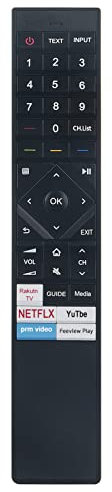 ALLIMITY ERF3B72H Ersatz Fernbedienung passend für Hisense 4K ULED TV U7QF 50AE7400FTUK 50U7QFTUK 55U7QFTUK 65U7QFTUK