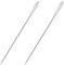 2 Piezas Cepillo de Limpieza para Desagüe Flexible de Tuberías,Herramienta de Drenaje para Eliminar Pelos y Desatascar para la Limpieza de Baño Cocina-45cm