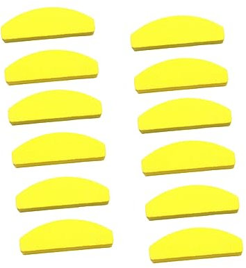 WOONEKY 20St Werkzeug für Nagelfeilen Zebra-Nagelfeilen große Nagelfeilen Zubehör für Acrylnägel Polierer Polierfeile Nagelpuffer maniküreset manikürset Nagellack-Set Nagelpolierfeile
