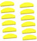WOONEKY 20St Werkzeug für Nagelfeilen Zebra-Nagelfeilen große Nagelfeilen Zubehör für Acrylnägel Polierer Polierfeile Nagelpuffer maniküreset manikürset Nagellack-Set Nagelpolierfeile