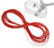 Gogogmee 1set Pool Cover Winch Kit Winch Cable Easy to Use Butterfly Crank Handle for above Ground Swimming Pool
