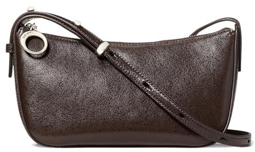 kate spade new york Women's Halo Leather Crossbody, Glazed Hot Fudge, One Size