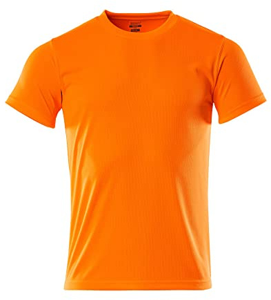 Mascot 51625-949-14-XL Arbeits T-Shirt Calais, Warn-Orange, XL