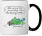 Spreadshirt Janosch Auf Wunderbare Weise Nicht Wahr Tasse, One size, Weiß/Schwarz, Keramik, 325 ml, Henkeltasse