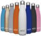 AEX Stainless Steel Water Bottle | Double Walled Vacuum Flask Water Bottle | Hot Office Drink Water Bottle | Cold Sports Drink Water Bottle | Reusable Water Bottle | 1000ml White Matt Water Bottle