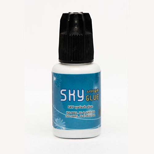 S Plus Wimpernkleber für Wimpernverlängerung Lash Glue für dauerhaft Eyelash Extensions in Schwarz 5g