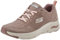 Skechers Arch Fit - Comfy Wave, Zapatillas Mujer, Brown, 36 EU