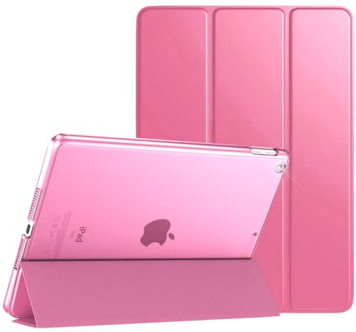 Case For Apple iPad Mini 4 / Mini 5 Generation Smart Magnetic Cover - Auto Wake/Sleep - Mini 4th / 5th Model No. A1538 / A1550 / A2124 / A2125 / A2126 / A2133 (Pink)