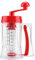 Teigspender 800ml, Hohetransparenz Teigportionierer mit Deckel und Skala, 2-in-1 Teig Spender und Mixer, Manuell Batter Messbecher Dispenser für Machen Kuchen, Pfannkuchen, Muffins