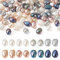 Beadthoven 100 Stück natürliche Süßwasser-Zuchtperlen, 4 Stile, gefärbte Reis-Barock-Süßwasserperlen für Bastelarbeiten, Schmuckherstellung, Loch: 0,5~0,7 mm
