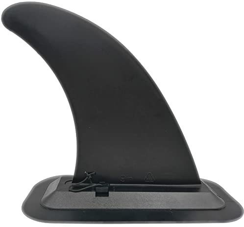 Anfyko 9 Zoll Sup Finne Universal mit Basis - Langlebigere, Verbesserte, Abnehmbare Ersatzflossen für Stand Up Paddle Board, Longboard. Surfboard...