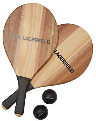 Karl Lagerfeld Herren K/Essential Beach Games Schwarz/Natur One Size