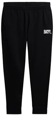Superdry Herren Sportswear Logo Tapered Jogger Hose, schwarz, XL
