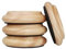 4 Stück Klavieruntersetzer, Sofa Möbeluntersetzer Rund, 10 × 2.4 cm Antirutsch Pads Möbel, Klavier Tassen Untersetzer, für Klavier, Möbeln, Sofas und Bett