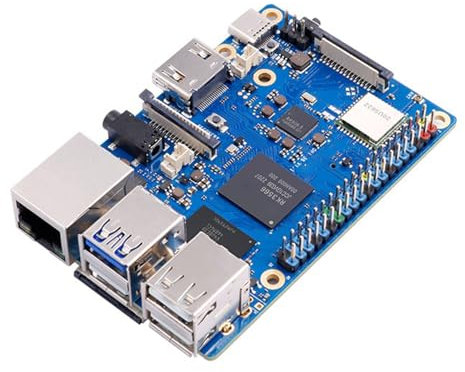 WELLDOER RK3566 WIFI5 Wirelessly Control Board For Orange 3B Single Board Computer Mainboard RK3566 4Gb/8Gb Memory Control Board For Orange 3B