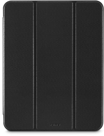 Hama Tablet-Hülle für Apple iPad Pro 11 2024 (kratzfeste Tablet-Hülle robust stoßfester Schutzrahmen, Tablet-Ständer 2 Stufen Apple-iPad-Case, Stifthalter, Kamera-/Displayschutz) durchsichtig/schwarz