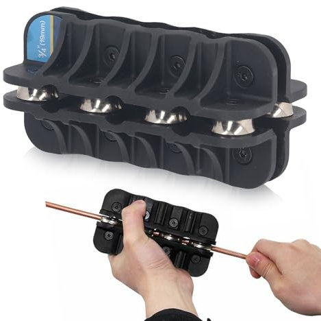 19-mm-Handrohrrichtgerät, 3/16-Zoll-Bremsleitungsrichtgerät, Universelles Bremsleitungsrichtgerät für Kupfer-, Aluminium- und Stahlspulen