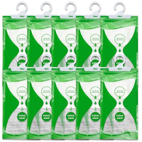 Baxcdyswe 10 Pack Antihumedad Armarios, 100g Deshumidificador Armario, Bolsas Antihumedad Armarios Habitacion, Absorbe Humedad Quitador, Quitar Humidade Ambientadores Ropa, Antimoho, Anti Humedad
