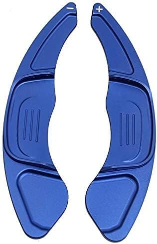 2 Pezzi Palette del Cambio al Volante per Golf 7 MK7 2015-2017, Alluminio Cambio al Volante Accessori Lo Styling Dell'auto,Blue