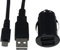 Mini KfZ-Ladeadapter inkl. 2.0 High-Speed Ladekabel für Samsung Galaxy S5 / S6