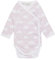 Sense Organics Baby-Mädchen YGON Wickelbody Langarm Formender Body, Mehrfarbig (AOP Clouds Rose 681000), 68 (Herstellergröße: 3M)