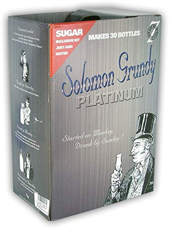 Solomon Grundy Platinum Chardonnay 30 Bottle Wine kit
